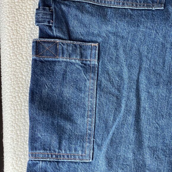 NWT American Eagle Women's Carpenter Mom Jeans Size 20 35W AE Super High Rise - Picture 5 of 9